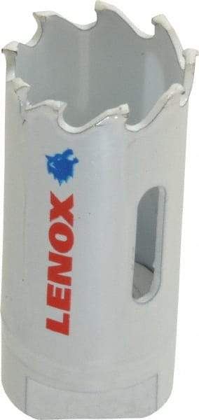 Lenox - 1" Diam, 1-1/2" Cutting Depth, Hole Saw - Carbide-Tipped Saw, Toothed Edge - Caliber Tooling