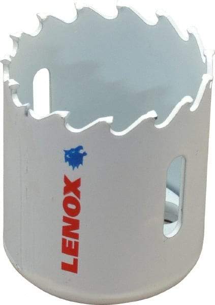 Lenox - 1-5/8" Diam, 1-1/2" Cutting Depth, Hole Saw - Carbide-Tipped Saw, Toothed Edge - Caliber Tooling