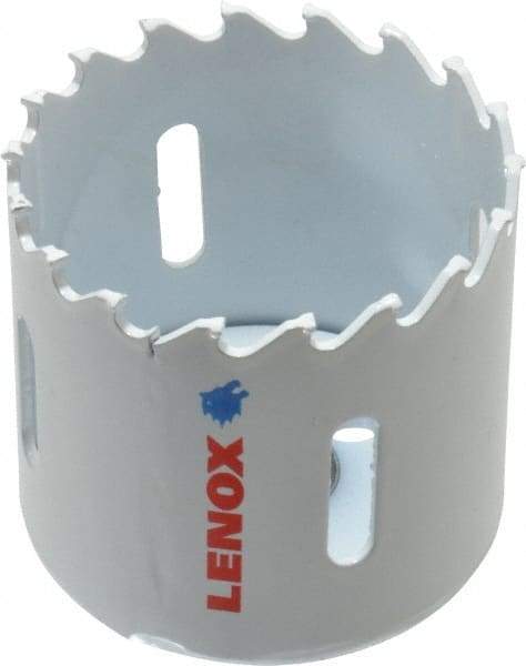 Lenox - 2" Diam, 1-1/2" Cutting Depth, Hole Saw - Carbide-Tipped Saw, Toothed Edge - Caliber Tooling