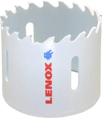 Lenox - 2-1/8" Diam, 1-1/2" Cutting Depth, Hole Saw - Carbide-Tipped Saw, Toothed Edge - Caliber Tooling