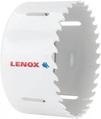 Lenox - 3-1/2" Diam, 1-1/2" Cutting Depth, Hole Saw - Carbide-Tipped Saw, Toothed Edge - Caliber Tooling