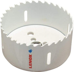 Lenox - 3-5/8" Diam, 1-1/2" Cutting Depth, Hole Saw - Carbide-Tipped Saw, Toothed Edge - Caliber Tooling