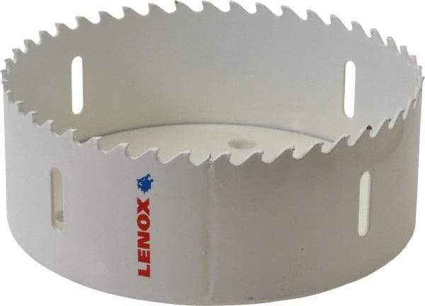 Lenox - 4-3/4" Diam, 1-1/2" Cutting Depth, Hole Saw - Carbide-Tipped Saw, Toothed Edge - Caliber Tooling