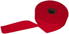 NMC - 300' Long x 2" Wide Roll, Vinyl, Red Barricade Tape - Fluorescent - Caliber Tooling