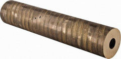 Made in USA - 2-1/2 Inch Outside Diameter x 13 Inch Long, Aluminum Bronze Round Tube - 1 Inch Inside Diameter, Alloy Aluminum Bronze (CDA 954), 16 Lb. Shipping Weight - Caliber Tooling