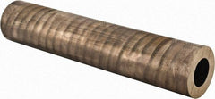 Made in USA - 2-1/2 Inch Outside Diameter x 13 Inch Long, Aluminum Bronze Round Tube - 1-1/2 Inch Inside Diameter, Alloy Aluminum Bronze (CDA 954), 12 Lb. Shipping Weight - Caliber Tooling