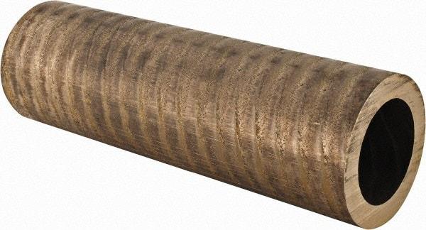 Made in USA - 4 Inch Outside Diameter x 13 Inch Long, Aluminum Bronze Round Tube - 3 Inch Inside Diameter, Alloy Aluminum Bronze (CDA 954), 23 Lb. Shipping Weight - Caliber Tooling