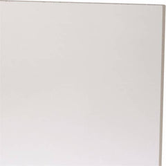 Made in USA - 1/4" Thick x 12" Wide x 2' Long, Acrylic Sheet - Clear, Abrasion Resistant Grade - Caliber Tooling