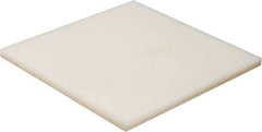 Made in USA - 3/4" Thick x 12" Wide x 1' Long, Nylon 6/6 Sheet - Natural - Caliber Tooling