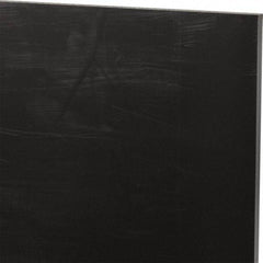 Made in USA - 1/4" Thick x 24" Wide x 2' Long, Nylon 6/6 (MDS-Filled) Sheet - Black - Caliber Tooling