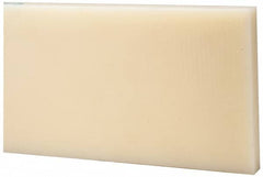 Made in USA - 1' x 4" x 1-1/4" Natural (Color) Nylon 6/6 Rectangular Bar - Caliber Tooling