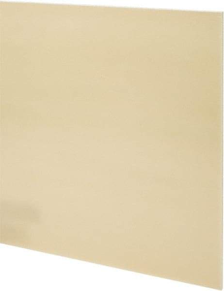 Made in USA - 3/16" Thick x 24" Wide x 3' Long, Epoxyglass Laminate (G10/F4) Sheet - Mustard Yellow, ±0.019 Tolerance - Caliber Tooling