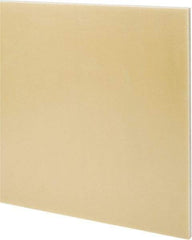 Made in USA - 3/8" Thick x 24" Wide x 3' Long, Epoxyglass Laminate (G10/F4) Sheet - Mustard Yellow, ±0.030 Tolerance - Caliber Tooling