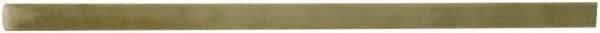 Made in USA - 4' Long, 5/8" Diam, Epoxyglass Laminate (G10/FR4) Plastic Rod - Yellow-Green - Caliber Tooling