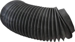 Made in USA - 24 Inch Long, 0.04 Inch Thick, Nylon Airtight Molded Bellows - 4-1/2 Inch Inside Diameter - Caliber Tooling