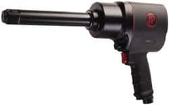 PRO-SOURCE - 1" Drive, 5,500 RPM, 1,400 Ft/Lb Torque Impact Wrench - Pistol Grip Handle, 7 CFM, 90 psi, 3/8" NPT Inlet - Caliber Tooling