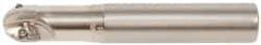 Seco - 5/8" Cut Diam, 0.55" Max Depth of Cut, 5/8" Shank Diam, 3.878" OAL, Indexable Ball Nose End Mill - Straight Shank, R218.20 Toolholder, 218.20-080.R Insert - Caliber Tooling