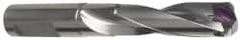 Guhring - 0.551 to 0.57", 46.2mm Max Depth, 5/8" Shank Diam, 68mm Flute, Replaceable-Tip Drill - Caliber Tooling