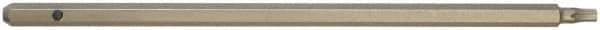 Paramount - 5mm Drive T15 Torx Screwdriver Bit - 5-1/2" OAL - Caliber Tooling