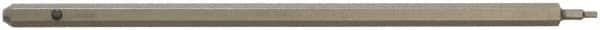 Paramount - 1.5mm Hex Screwdriver Blade - 5mm Drive, 5-1/2" OAL - Caliber Tooling