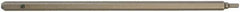 Paramount - 3/32" Hex Screwdriver Blade - 5mm Drive, 5-1/2" OAL - Caliber Tooling