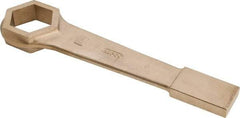 Ampco - 2-3/4" 6 Point Striking Box Wrench - Single End, 17" OAL, Aluminum Bronze - Caliber Tooling