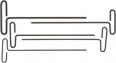 Bondhus - 5 Piece Loop T-Handle Hex Key Set - Hex Range 2.5 to 6mm, 9" OAL, Protanium High Torque Steel - Caliber Tooling