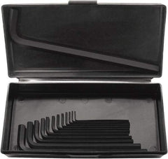 Bondhus - 13 Piece L-Key Hex Key Set - Hex Range 1/16 to 1/2", 9" OAL, Protanium High Torque Steel - Caliber Tooling