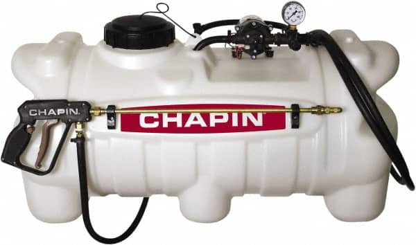 Chapin - 25 Gal Chemical Safe Garden Hand Sprayer - Use with Cleaners/Degreasers, Polyethylene Tank, Wide Mouth, Reinforced Hose - Caliber Tooling