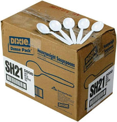 Dixie - Dixie Plastic Tableware, Heavyweight Soup Spoons - White - Caliber Tooling