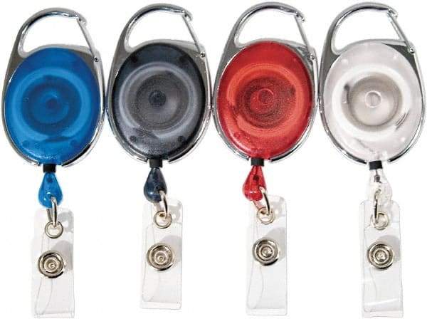 ADVANTUS - 30 Inch Long, Retractable ID Holder Strap - Assorted Colors, 20 Pack - Caliber Tooling