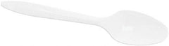 DART - Dart Style Setter Mediumweight Plastic Teaspoons - White - Caliber Tooling