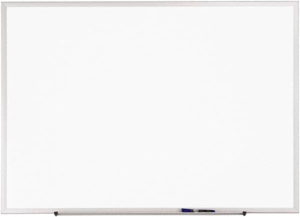 Quartet - 18" High x 24" Wide Erasable Melamine Marker Boards - Anodized Aluminum, 18-7/8" Deep, Includes One Quartet Dry-Erase Marker & Attachable Accessory Tray & Mounting Hardware - Caliber Tooling