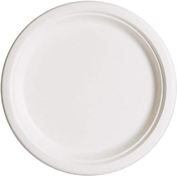 ECO PRODUCTS - Eco-Products Compostable Sugarcane Dinnerware, 10" Plate - White - Caliber Tooling