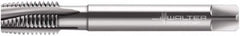 Walter-Prototyp - M12x1.00 Metric Fine, 4 Flute, Bright Finish, Powdered Metal Spiral Point Tap - Plug Chamfer, Right Hand Thread, 100mm OAL, 16mm Thread Length, 9mm Shank Diam, 6HX Class of Fit, Series 212661 - Exact Industrial Supply