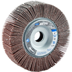 4″ × 1″ × 5/8″ Metalite R265 Flap Wheel 60 Grit Aluminum Oxide - Caliber Tooling