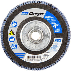 ‎4-1/2″ × 1/4″ × 5/8″ Jumbo Charger R822 Flap Disc Type 27 Jumbo 40 Grit - Caliber Tooling