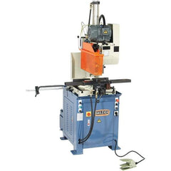 Baileigh - 4 Cutting Speeds, 17" Blade Diam, Cold Saw - 35 & 120 RPM Blade Speed, Floor Machine, 3 Phase, Compatible with Ferrous Material - Caliber Tooling