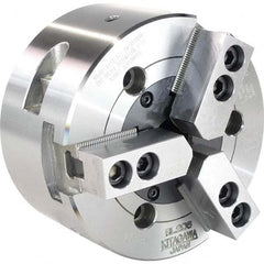 Kitagawa - Power Lathe Chucks Chuck Diameter (Decimal Inch): 6.0000 Number of Jaws: 3 - Caliber Tooling