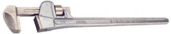 Ampco - 18" Aluminum Nonsparking Pipe Wrench - 3-3/16" Pipe Capacity - Caliber Tooling