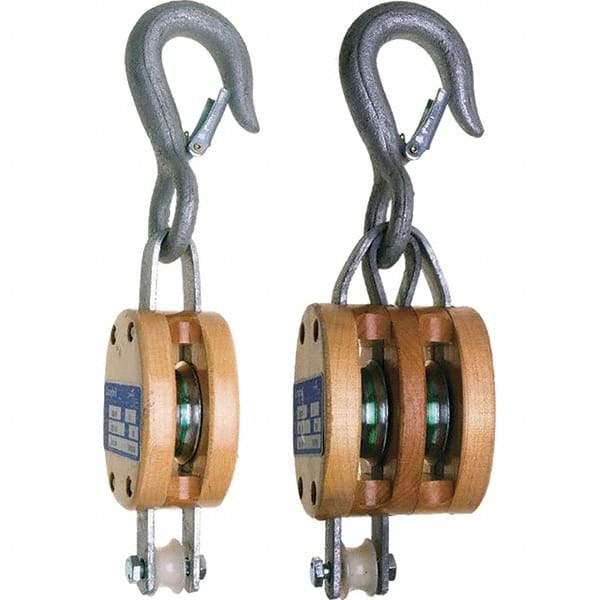 Campbell - Blocks & Pulleys Type: Shell Block Rope Type: Fibrous - Caliber Tooling