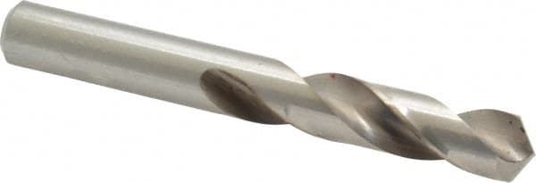 Screw Machine Length Drill Bit: 0.4219″ Dia, 118 °, High Speed Steel Bright/Uncoated, Right Hand Cut, Spiral Flute, Straight-Cylindrical Shank, Series 2120