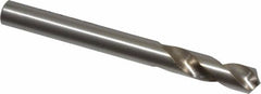 Cleveland - 1/4" Body Diam, 120°, 2-1/2" OAL, High Speed Steel Spotting Drill - Caliber Tooling