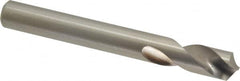 Cleveland - 3/8" Body Diam, 120°, 3-1/8" OAL, High Speed Steel Spotting Drill - Caliber Tooling