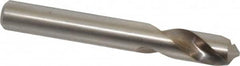 Cleveland - 1/2" Body Diam, 120°, 3-3/4" OAL, High Speed Steel Spotting Drill - Caliber Tooling