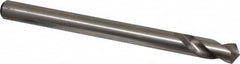 Cleveland - 1/2" Body Diam, 120°, 6" OAL, High Speed Steel Spotting Drill - Caliber Tooling