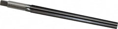 Cleveland - #8 Pin, 0.505" Diam, 0.3971" Small End, 7/16" Diam Straight Shank, 5-3/16" Flute, Taper Pin Reamer - Caliber Tooling