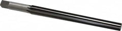 Cleveland - #10 Pin, 0.7216" Diam, 0.5799" Small End, 5/8" Diam Straight Shank, 6-13/16" Flute, Taper Pin Reamer - Caliber Tooling