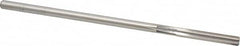 Cleveland - Letter B High Speed Steel 6 Flute Chucking Reamer - Straight Flute, Straight Shank, 1-1/2" Flute Length, 6" OAL - Caliber Tooling