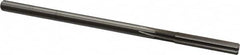 Cleveland - Letter L High Speed Steel 6 Flute Chucking Reamer - Straight Flute, Straight Shank, 1-1/2" Flute Length, 6" OAL - Caliber Tooling